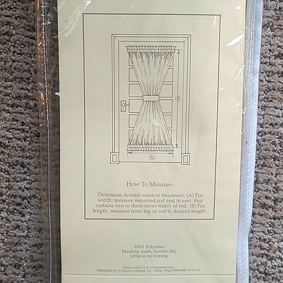 Classic Traditions tailored paneled cream colored door panel what - Picture 3 of 4